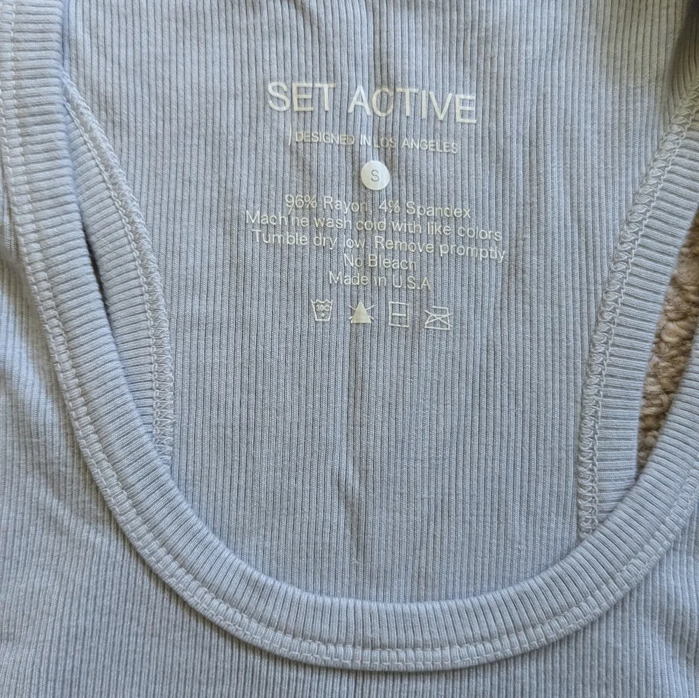 Set Active Racerback Tank Top Size Small - Picture 2 of 3